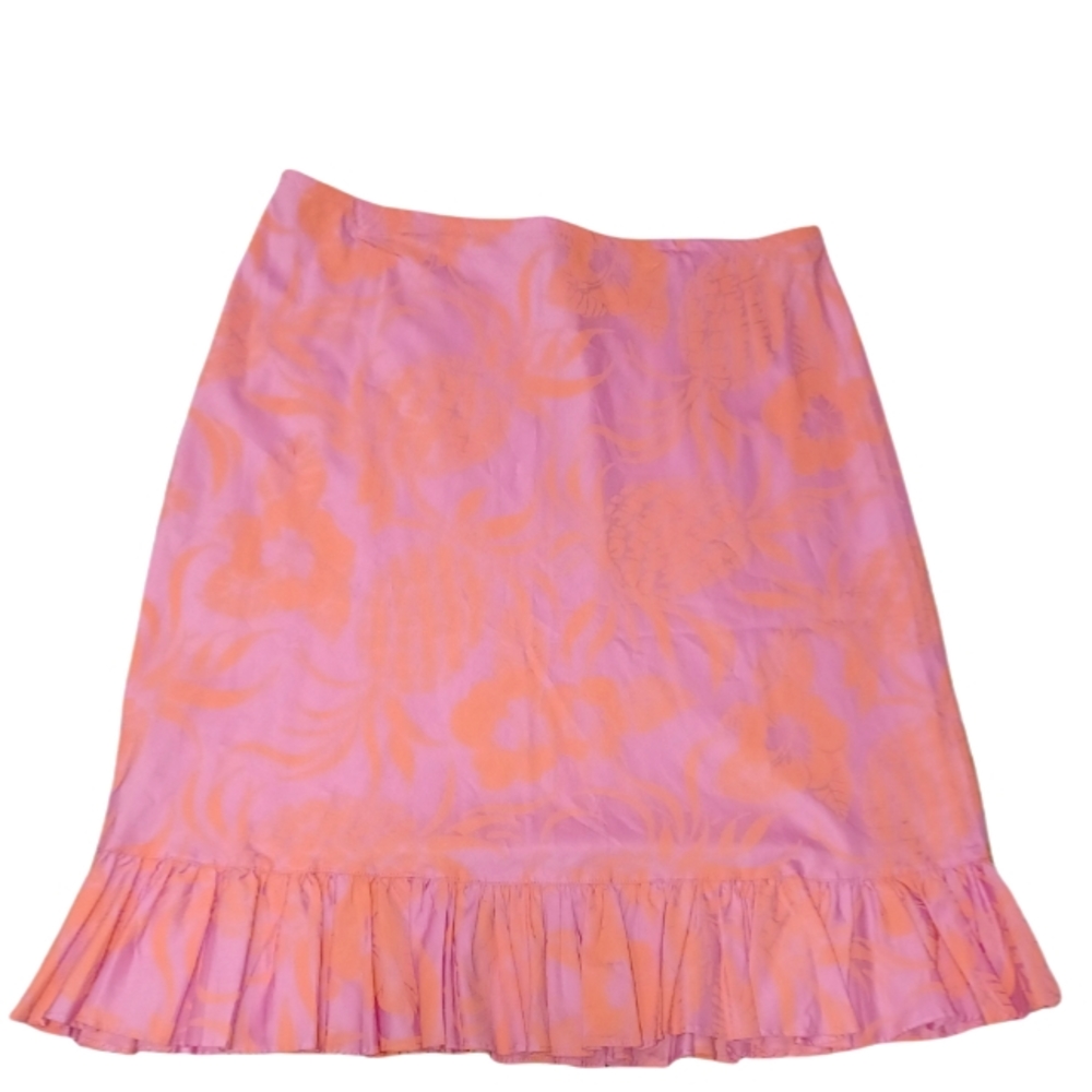 Lilly Pulitzer tropical skirt